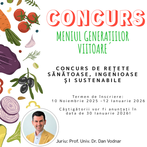 Lansarea Concursului Național „Meniul generațiilor viitoare” - Proiect ALL4SAN