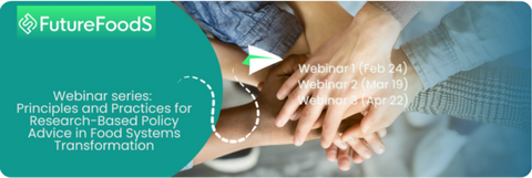 Politici alimentare mai coerente în Europa: webinar FutureFoodS despre colaborarea dintre știință, politici publice și societate, 19 Martie 2026